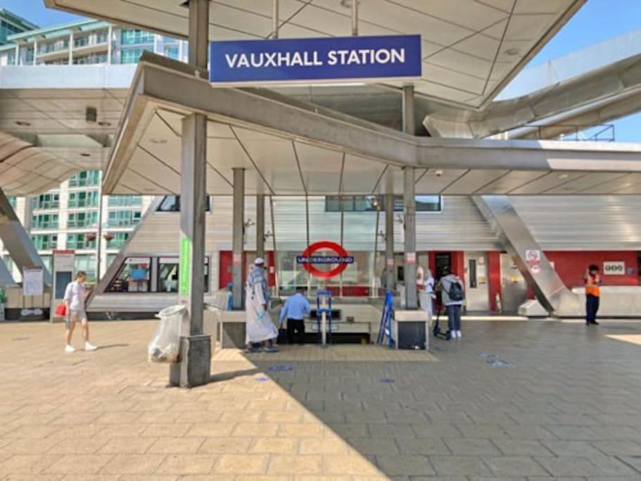 New Central 1Br Wstunning View, 5 Min Vauxhall St Londen Buitenkant foto